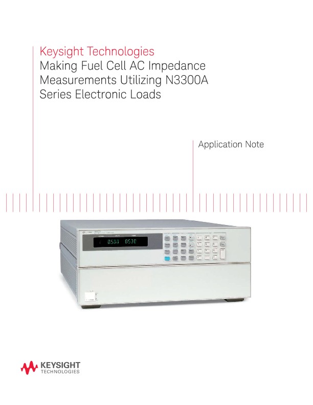 Making Fuel Cell AC Impedance Measurements Using Electronic Loads