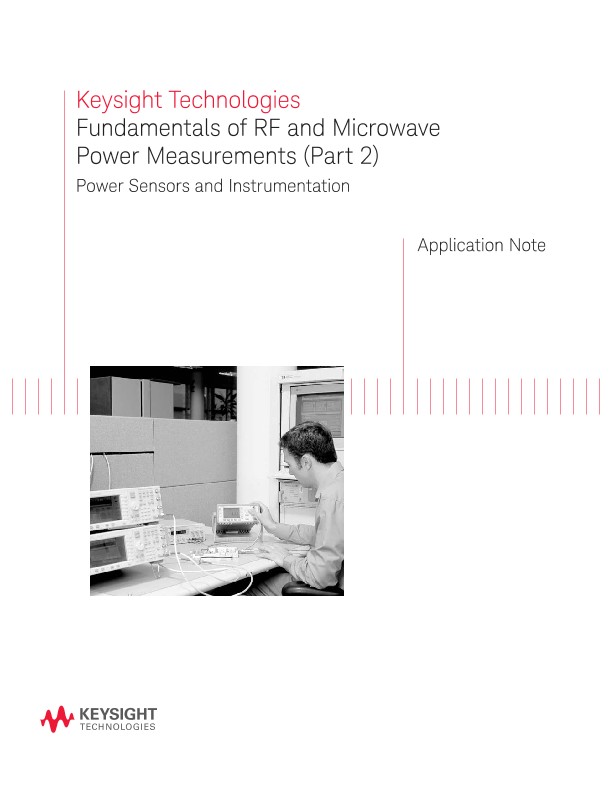 Fundamentals of RF and Microwave Power Measurements (Part 2)