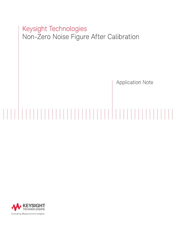 Non-Zero Noise Figure After Calibration