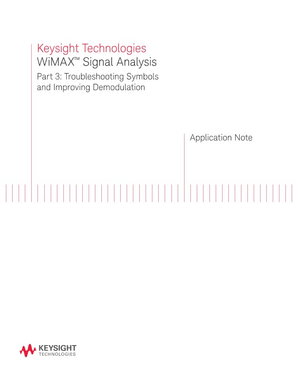 WiMAX Signal Analysis: Troubleshooting Symbols – Part 3