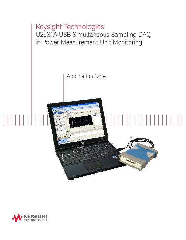 Power Management Unit Monitoring with USB Simultaneous DAQ