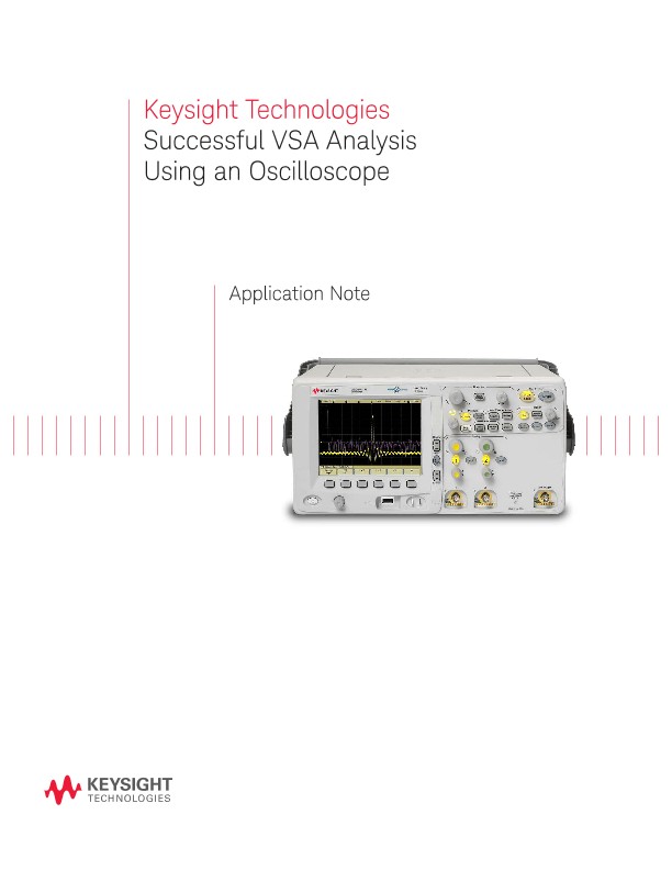 Successful VSA Analysis Using an Oscilloscope