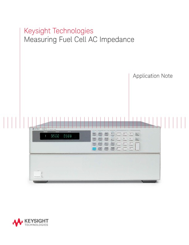 Measuring Fuel Cell AC Impedance