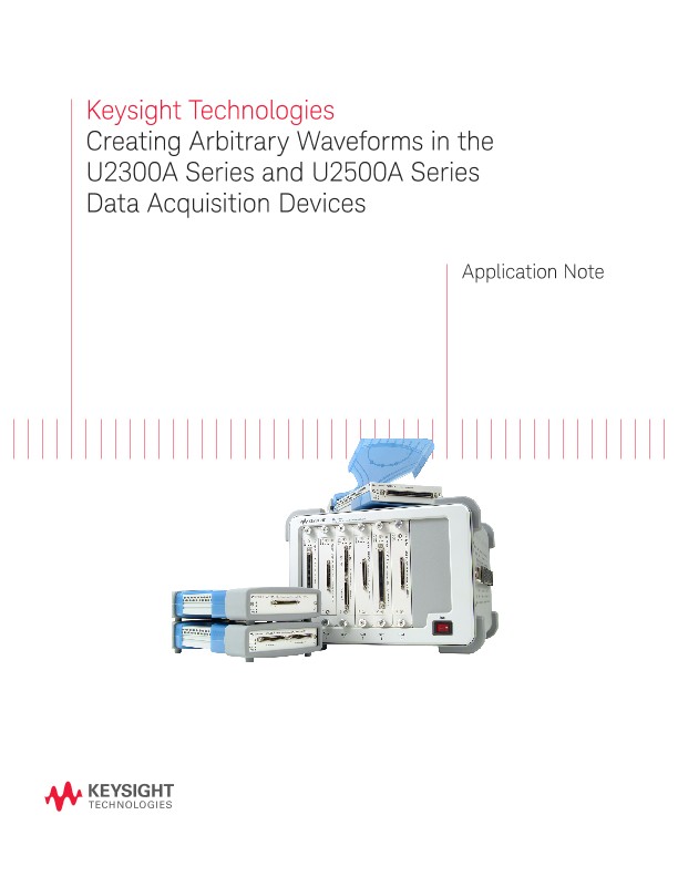 Generate Arbitrary Waveforms in Data Acquisition Device
