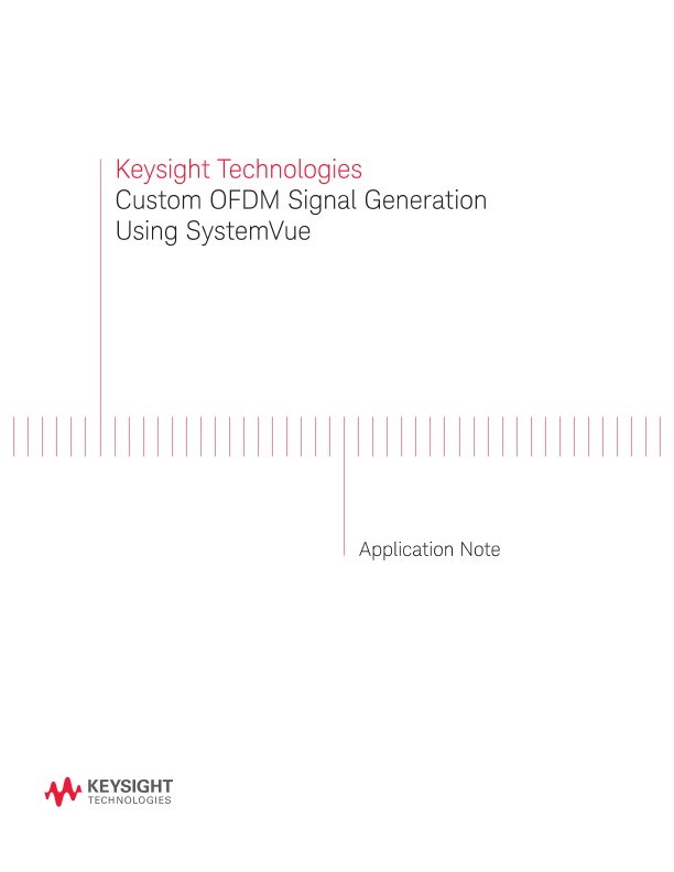 Custom OFDM Signal Generation Using SystemVue
