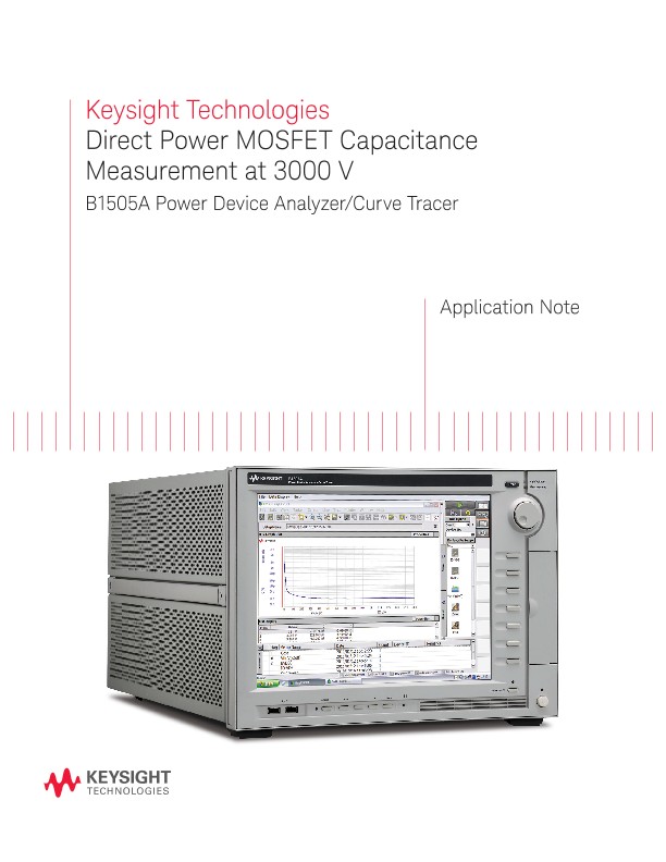Direct Power MOSFET Capacitance Measurement at 3000 V