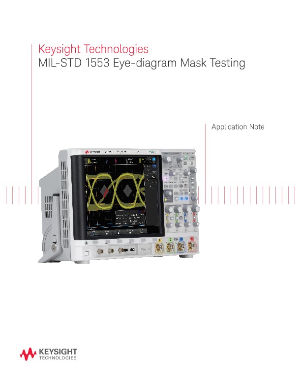 Performing MIL-STD 1553 Eye-diagram Mask Testing