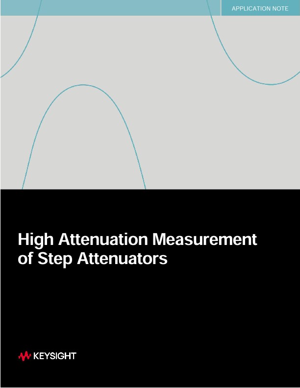 High Attenuation Measurement of Step Attenuators