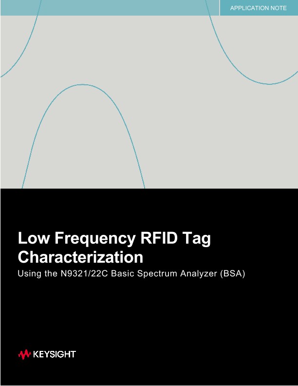 Low Frequency RFID Tag Characterization