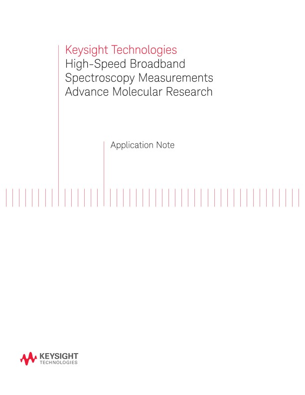 High-Speed Broadband Spectroscopy Measurements