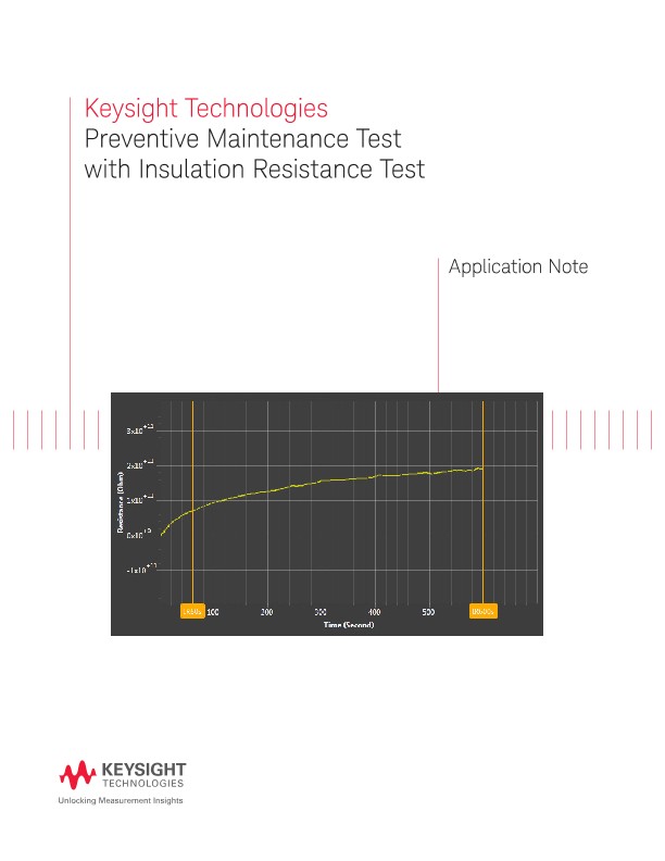 Preventive Maintenance Test with Insulation Resistance Test