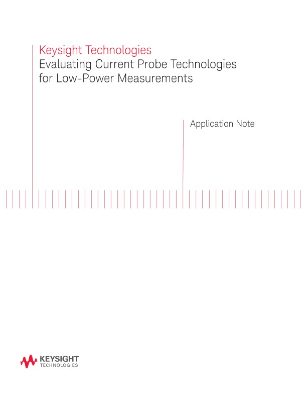 Evaluating Oscilloscope Current Probe Technologies 