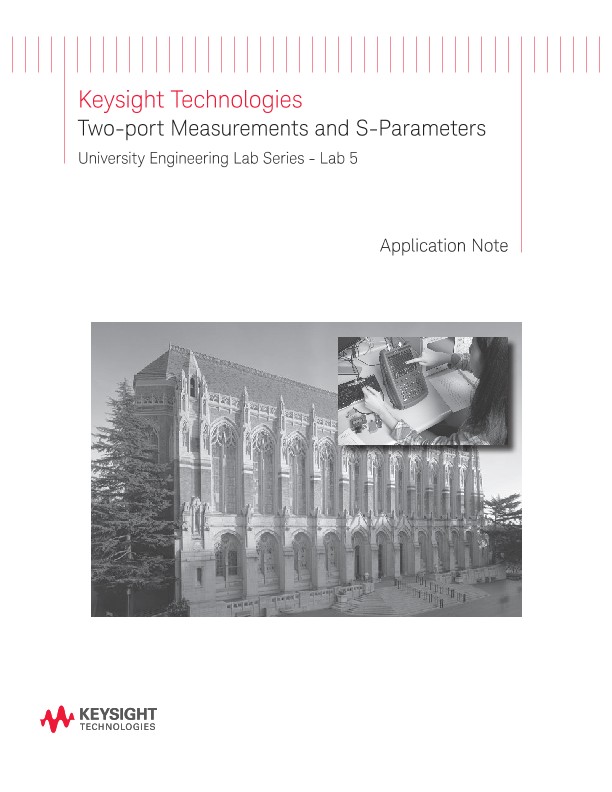 S-Parameters and Two-port Measurements