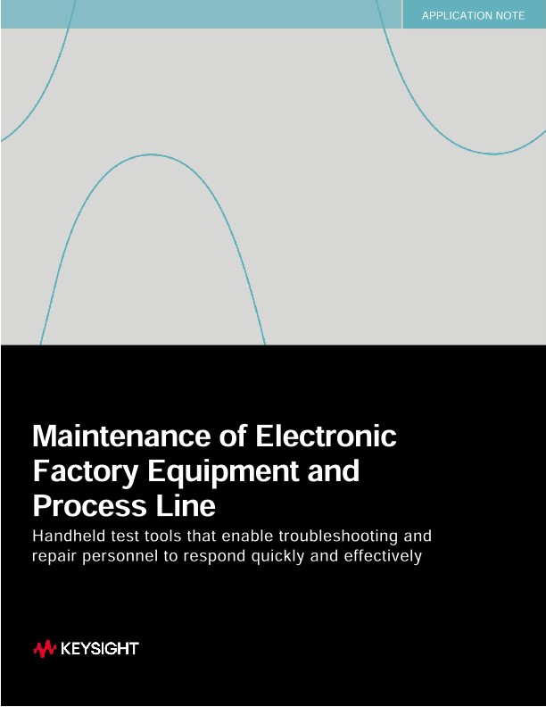 Maintenance of Electronic Factory Equipment and Process Line
