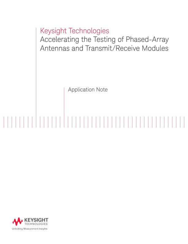 Phased-Array Antennas and Transmit / Receive Module Test