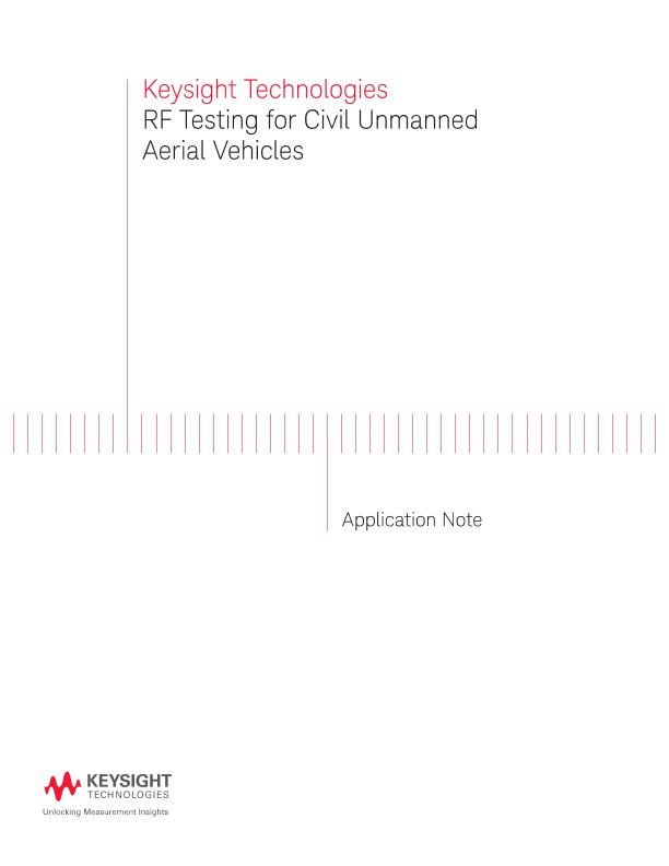 RF Testing for Civil Unmanned Aerial Vehicles (UAV)