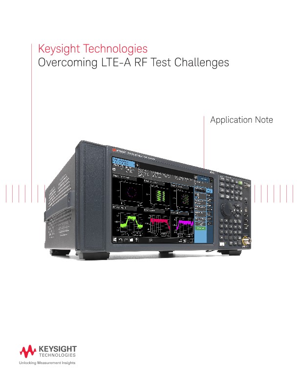 Overcoming LTE Advanced RF Test Challenges