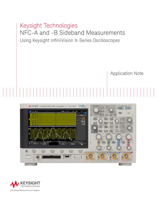 NFC-A and NFC-B Sideband Measurements