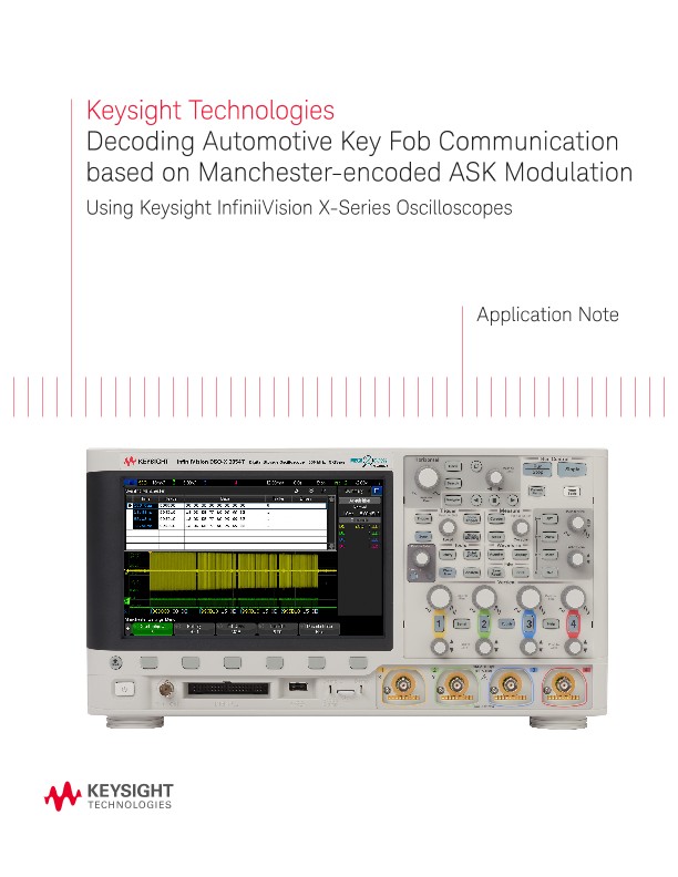 Decoding Automotive Key Fob Communication based on ASK Modulation