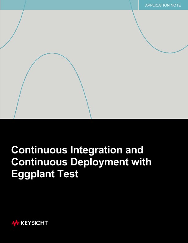 Continuous Integration and Continuous Deployment with Eggplant Test