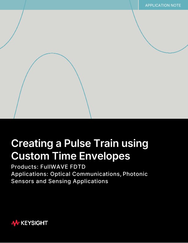 Creating a Pulse Train using Custom Time Envelopes