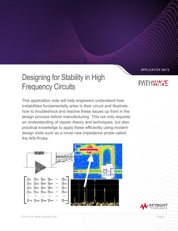 Designing for Stability in High Frequency Circuits