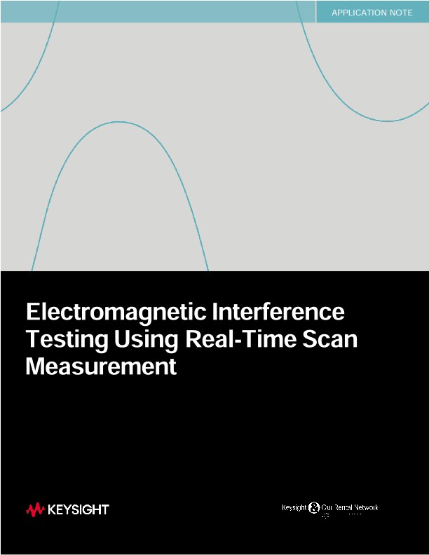 Electromagnetic Interference Testing Using Real-Time Scan Measurement
