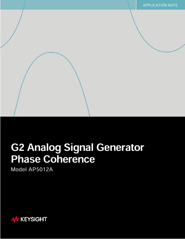G2 Analog Signal Generator Phase Coherence