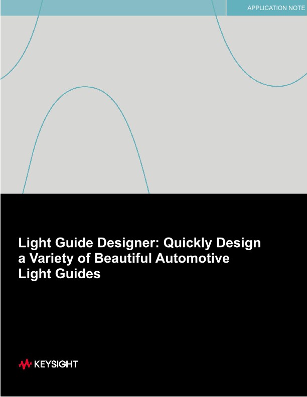 Light Guide Designer: Quickly Design a Variety of Beautiful Automotive Light Guides