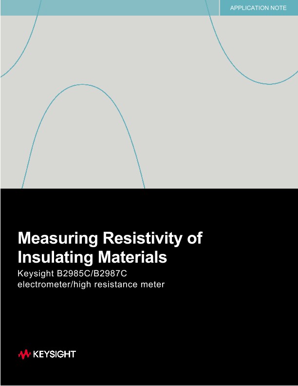 Measuring Resistivity of Insulating Materials