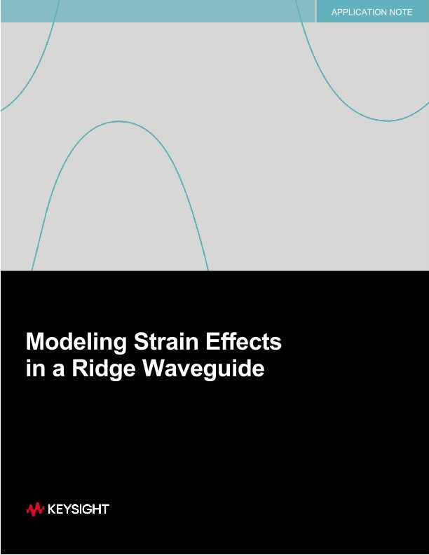 Modeling Strain Effects in a Ridge Waveguide