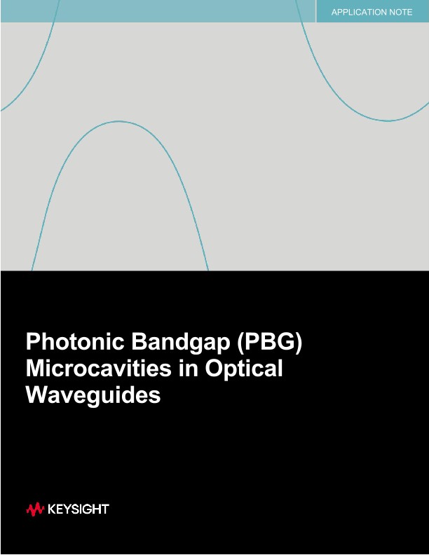 Photonic Bandgap (PBG) Microcavities in Optical Waveguides