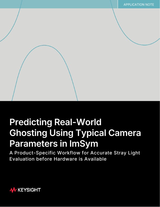 Predicting Real-World Ghosting Using Typical Camera Parameters in ImSym