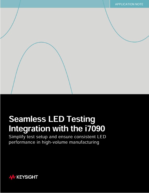 Seamless LED Testing Integration with the i7090