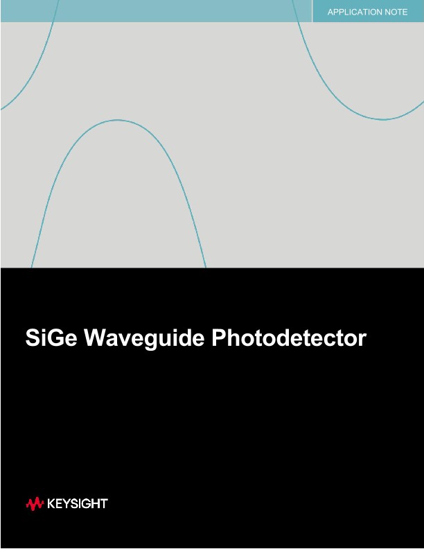 SiGe Waveguide Photodetector
