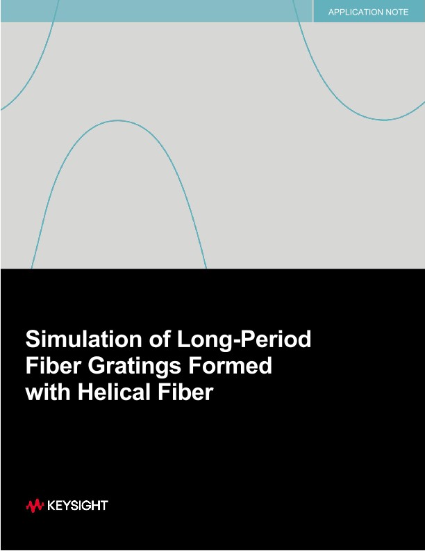 Simulation of Long-Period Fiber Gratings Formed with Helical Fiber