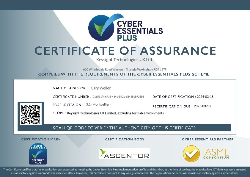 UK Cyber Essentials PLUS