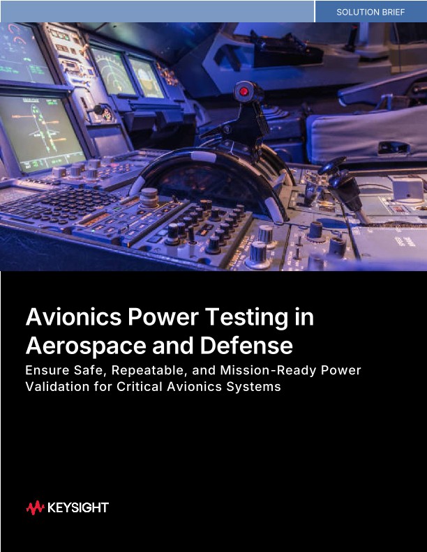 Avionics Power Testing in Aerospace and Defense