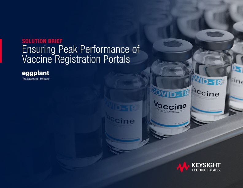 Ensuring Peak Performance of Vaccine Registration Portals