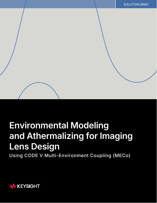 Environmental Modeling and Athermalizing for Imaging Lens Design
