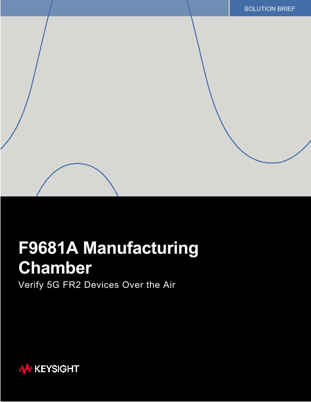 F9681A Manufacturing Chamber