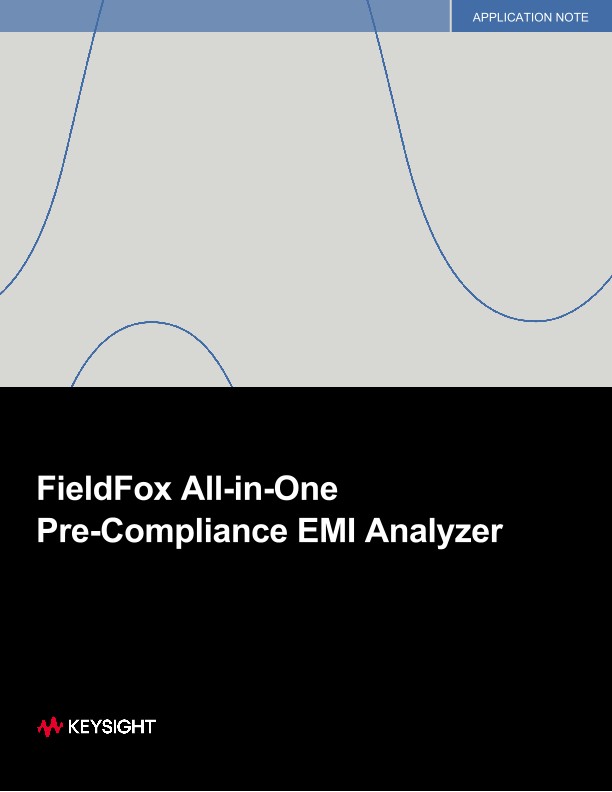 FieldFox All-in-One Pre-Compliance EMI Analyzer