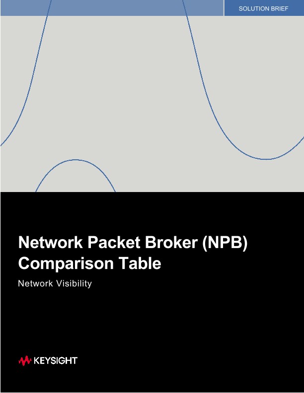 Network Packet Broker (NPB) Comparison Table