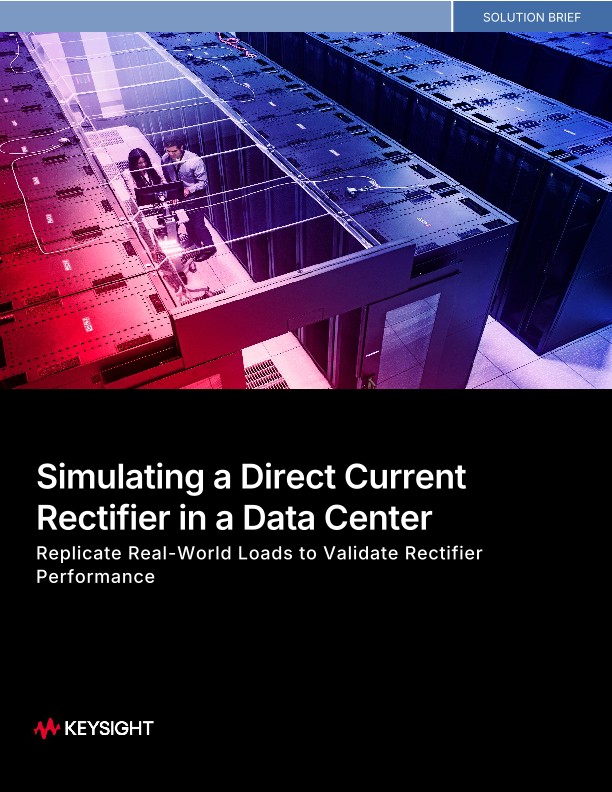 Simulating a Direct Current Rectifier in a Data Center