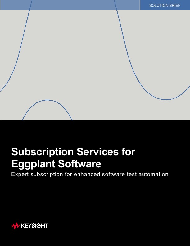 Subscription Services for Eggplant Software