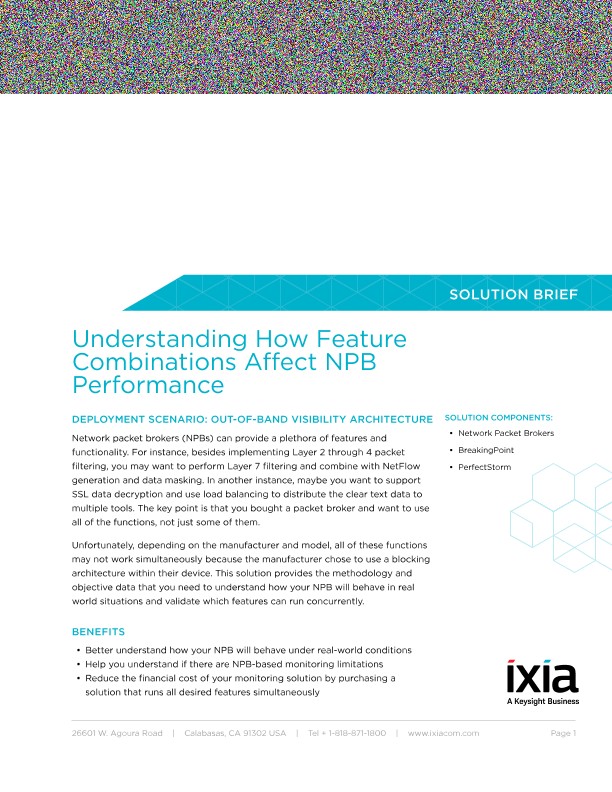 Understanding How Feature Combinations Affect NPB Performance