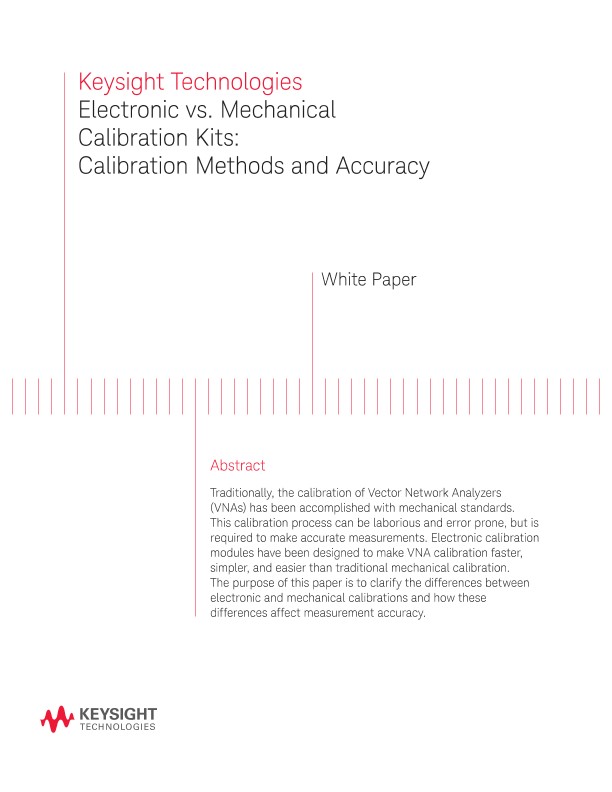 Electronic & Mechanical Calibration Methods