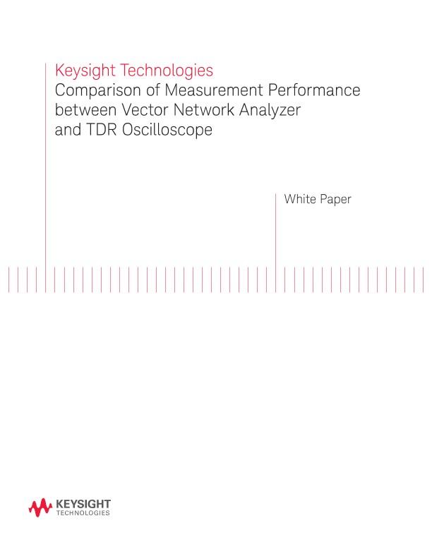 TDR Measurement Using a VNA or Oscilloscope