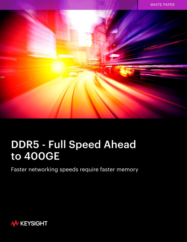 DDR5 - Full Speed Ahead to 400GE
