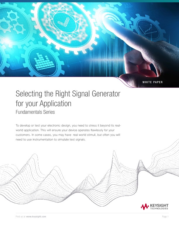 How to Choose the Right Signal Generator